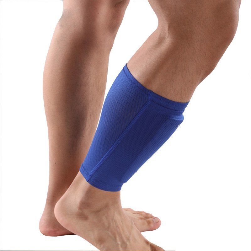 FußBall Schienbein Wachen Kalb Unterstützung Schutz FußBall Schienbein Wachen Torwart FußBall Bein Ärmel Schutz Pads Socken mit schild