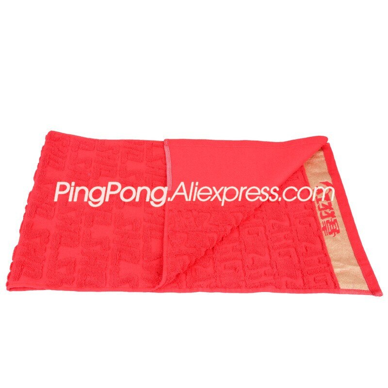 Original DHS Tischtennis Handtuch Große Größe 100% Baumwolle Sport Fitnessstudio Badminton Klingeln Pong Handtuch