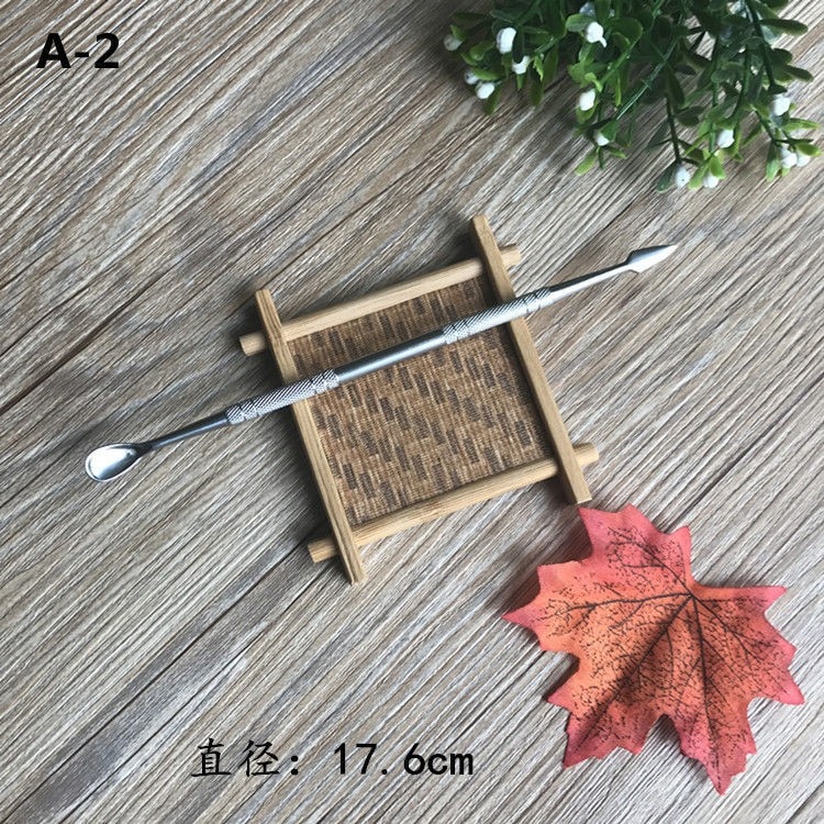 10 unids/set de acero inoxidable de herramientas utensilios de arcilla polimérica de cerámica escultura herramienta de cuchillo para manualidades: A2
