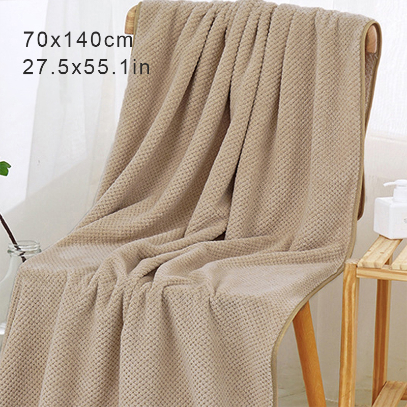 140x70cm Large Bath Towels Soft Bathroom Washcloth Bathing Robe Comfort Microfiber Bathrob Quick-Drying Bath Towel: 27#