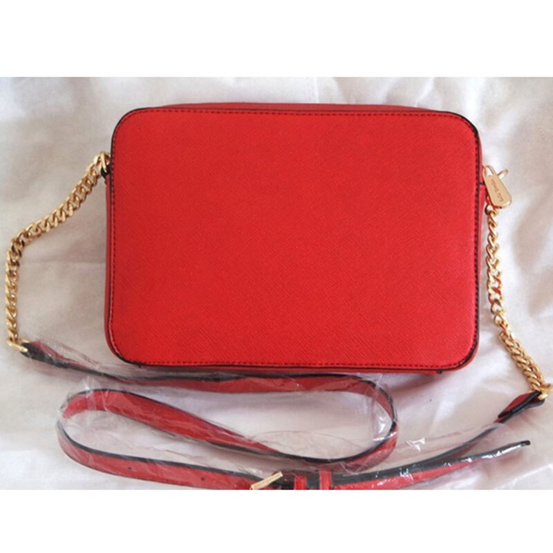 women messenger bags small flap shoulder bag female chains handbag purse pu leather crossbody bag for ladies: red