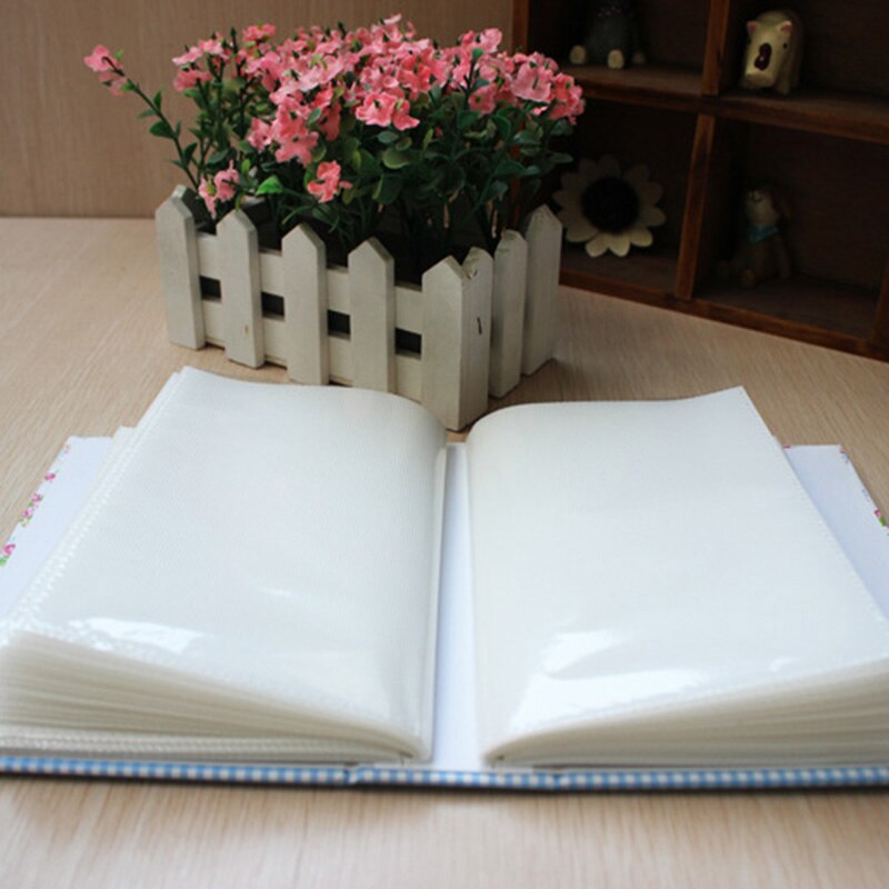 6 Inches 100 Foto &#39;S Bloem Album Plastic Album Voor Lover Bruiloft Handgemaakte Souvenir Fotoalbums