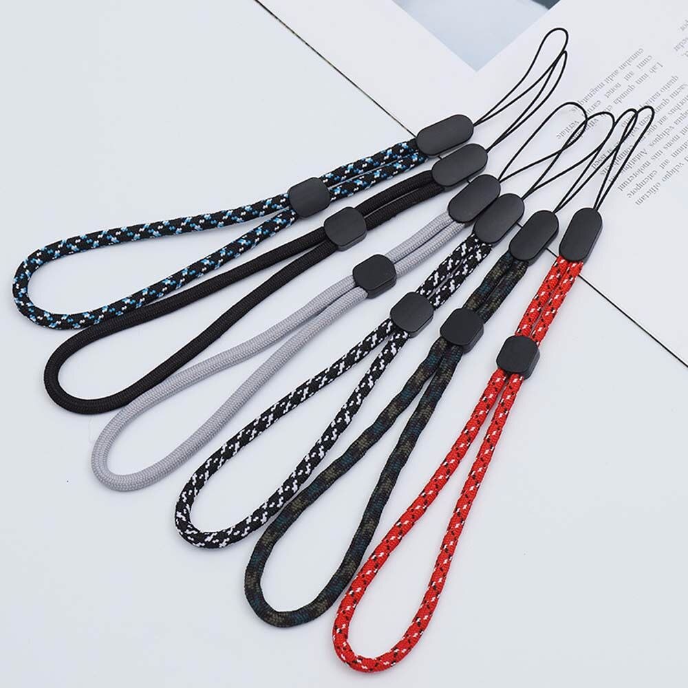 1Pc Eenvoudige Mobiele Telefoon Anti-Verlies Strap Verstelbare Mobiele Telefoon Pols Bandjes Hand Lanyard Universele Camera Lanyard