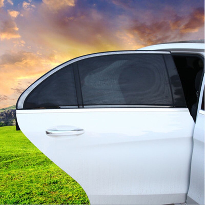 2/4pc bil universelt vinduesdæksel solskærmsgardin uv beskyttelses skjold solskærm skjold vindue beskytter bil styling tilbehør