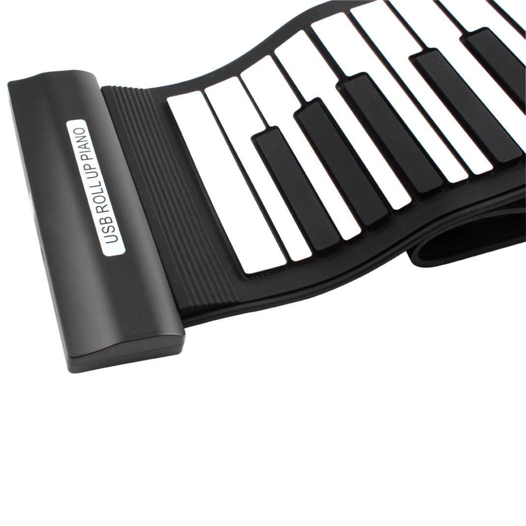 Teclado MIDI con 61 teclas, teclado electrónico plegable KONIX MD61 a la , Piano Superior enrolladas con teclas suaves