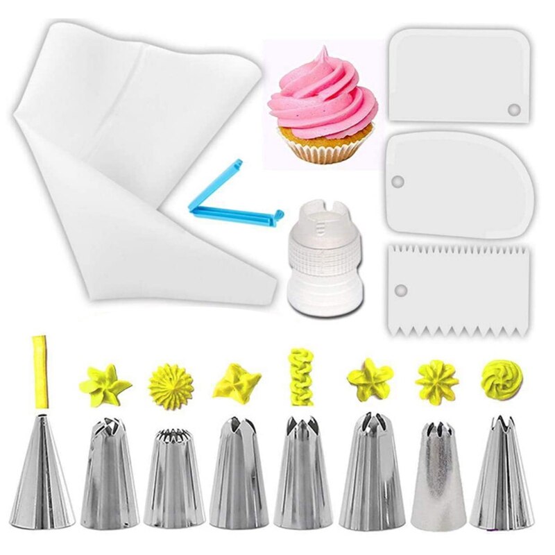 Staal, Icing Nozzle, Rvs, Kit,Cake Decorating Icing Tip,Cake Decorating Leveranties, cake, Roestvrij, Stainlesss Licing Nozzl: D