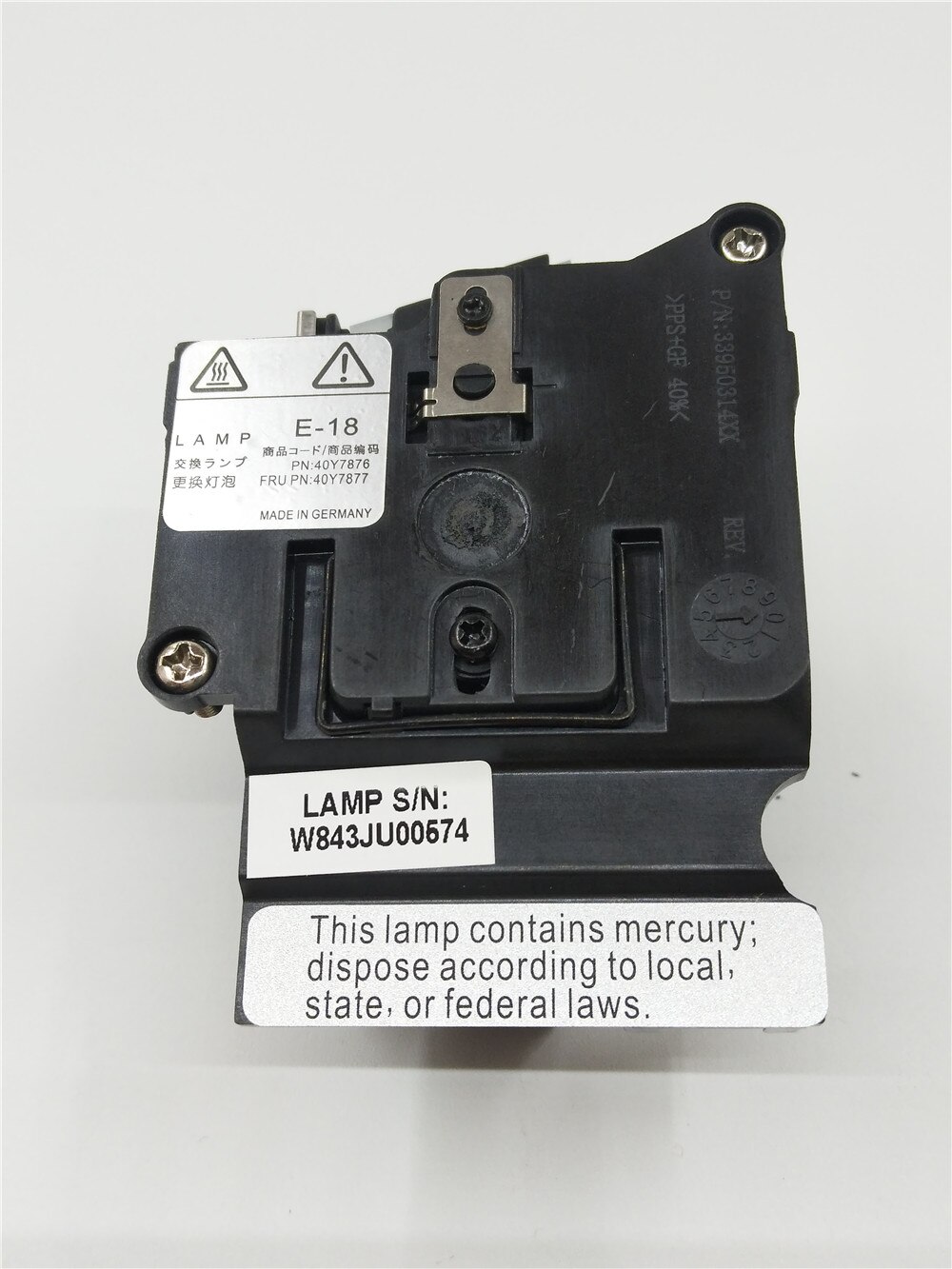 Lampada Originale Del Proiettore con Alloggiamento per Lenovo M500 Proiettore