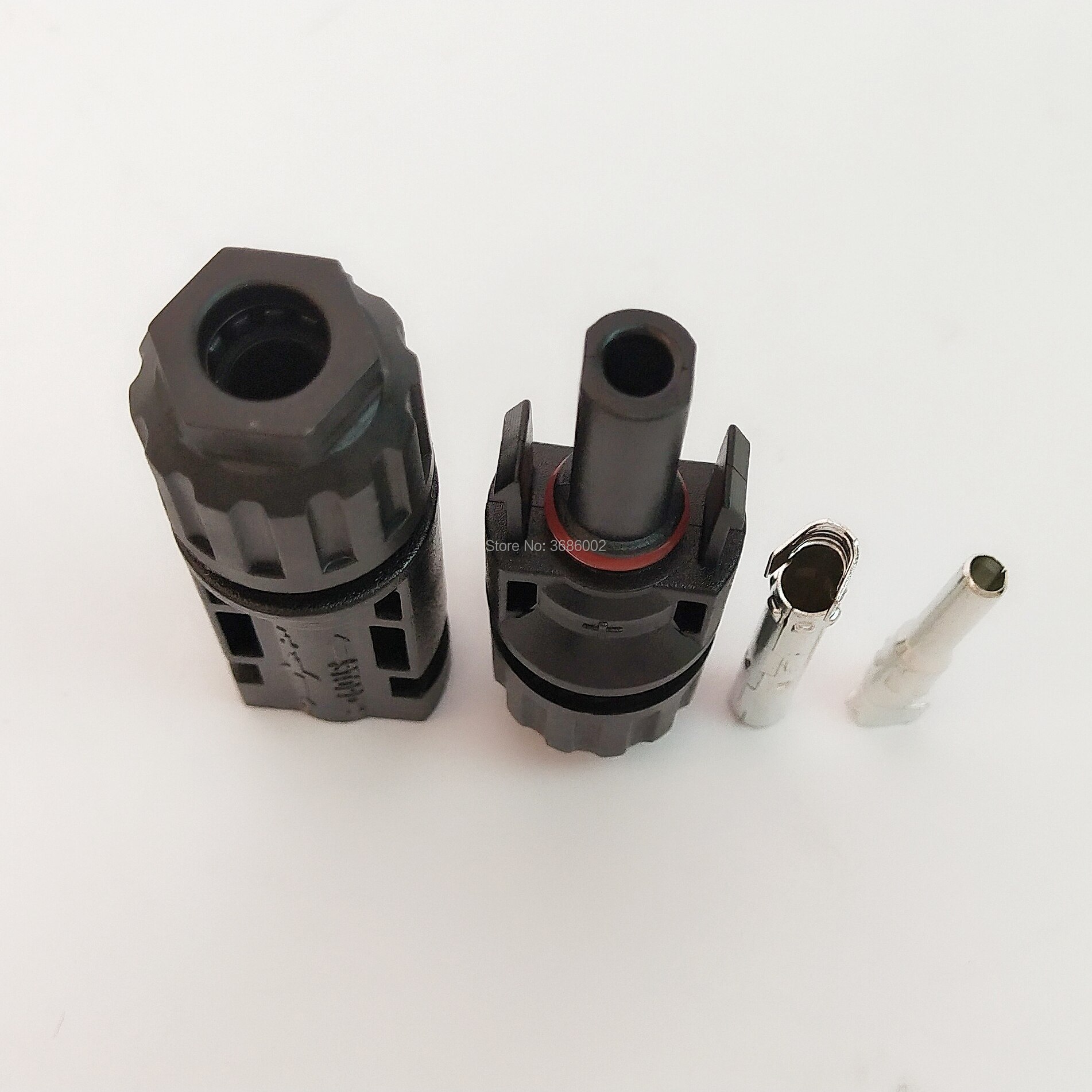 Panel Solar macho y hembra, conector Solar utilizado para Cable solar, secciones cruzadas de Cable adecuadas, 2,5mm, 2 ~ 6,0mm, 20 pares