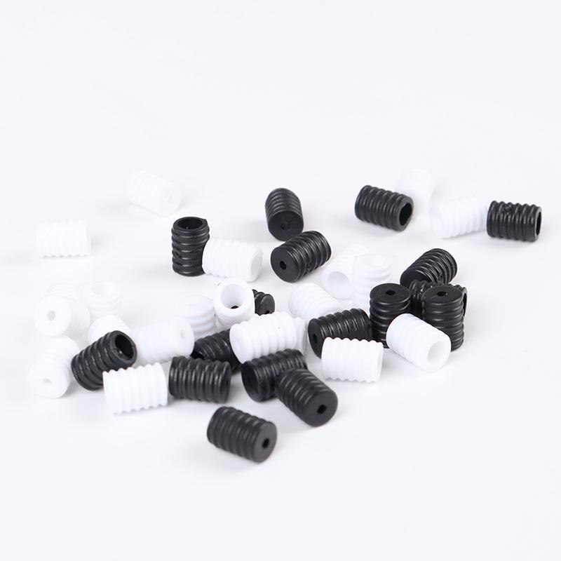 Thread Adjustment Buckle Rope Lock Plastic Plug Rope End Toggle Clip Buckle Belt Buckle Elastic Rope Regulator Accessories: 50pcs mixed