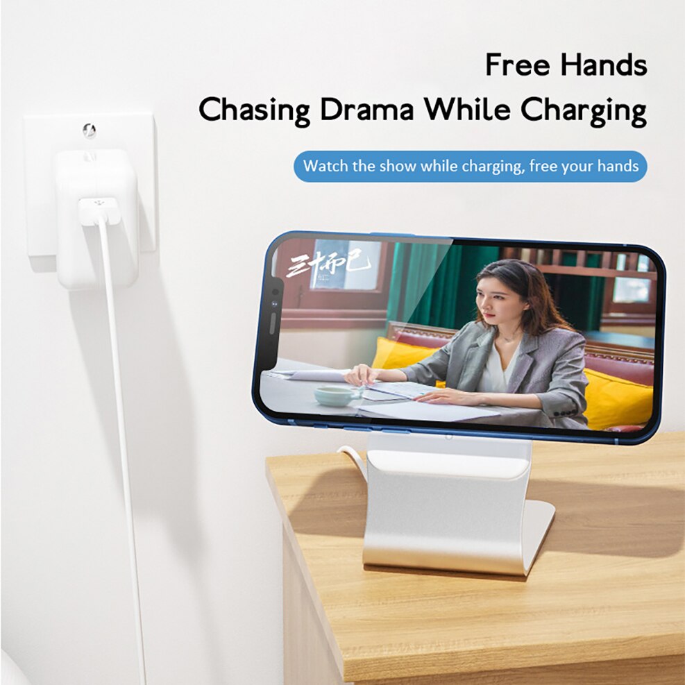 For Magsafe Qi Wireless Charger Bracket Phone Desktop Stand Holder For IPhone 12 Pro Max 12Mini Magnetic Wireless Charging