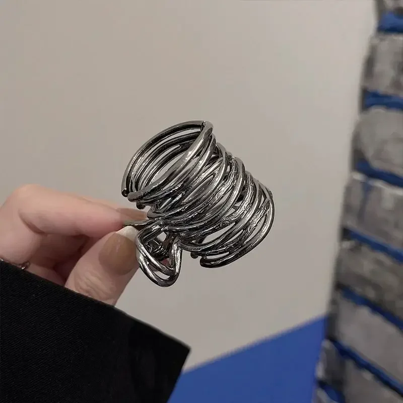 Clip de cola de caballo alta para mujer, pinza de pelo de Metal a la , pinzas para niñas, horquilla fija, pinza, accesorios para el cabello, para la cabeza: Lavanda