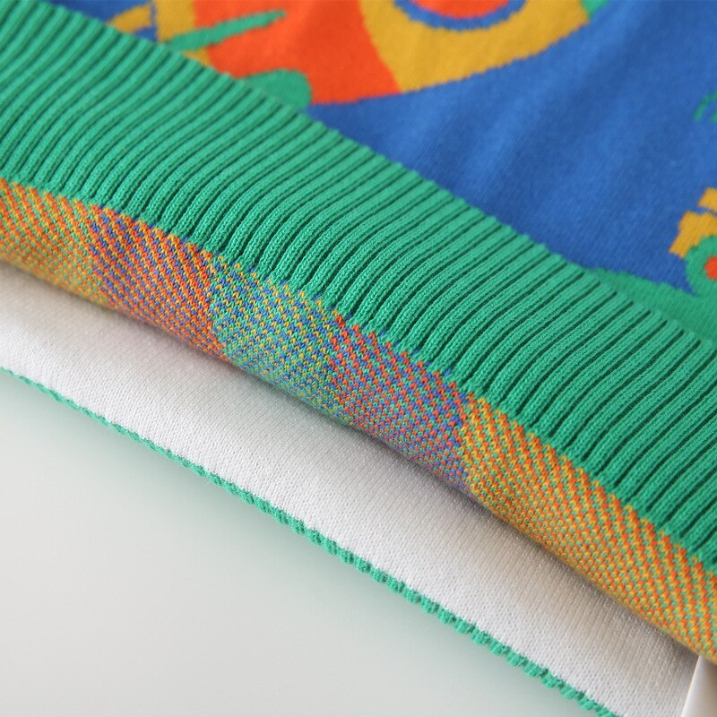 Autumn Kids Sweaters For Boys Cute Car space Print Sweatshirts Baby Child Cotton Outwear Clothes Top