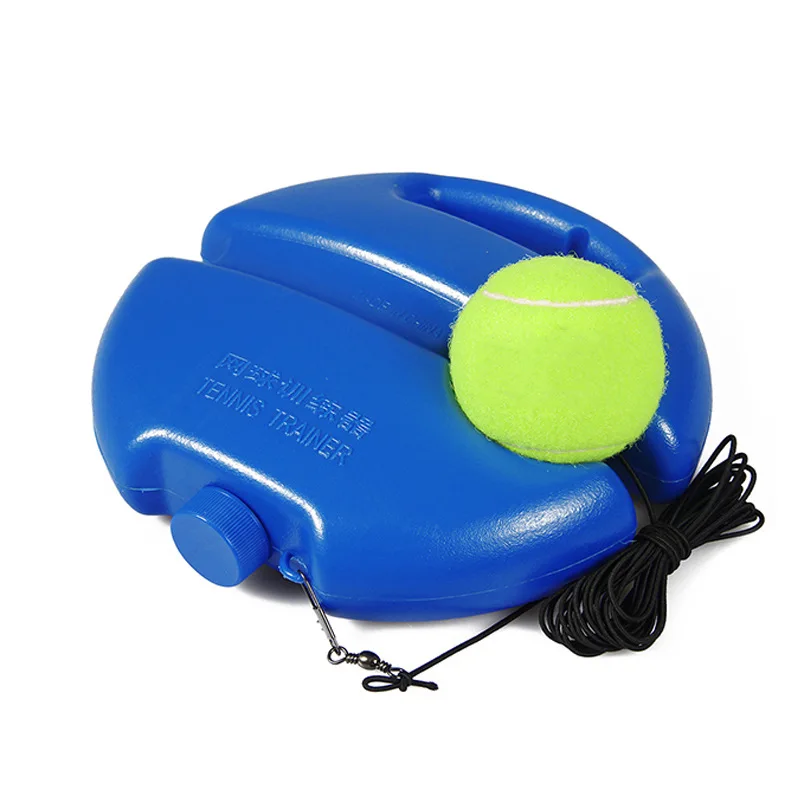 Robustes Tennis-Trainingsgerät, Übungs-Tennisball, Sport, Selbststudium, Rebound-Ball mit Tennistrainer, Fußleiste, Sparring-Gerät