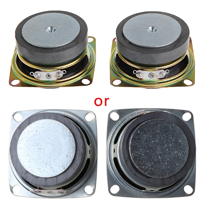 2 stk 2 " tommer 4 ohm 3 w højttaler fuld rækkevidde til mini stereohøjttalere tilbehørsboks  l41f