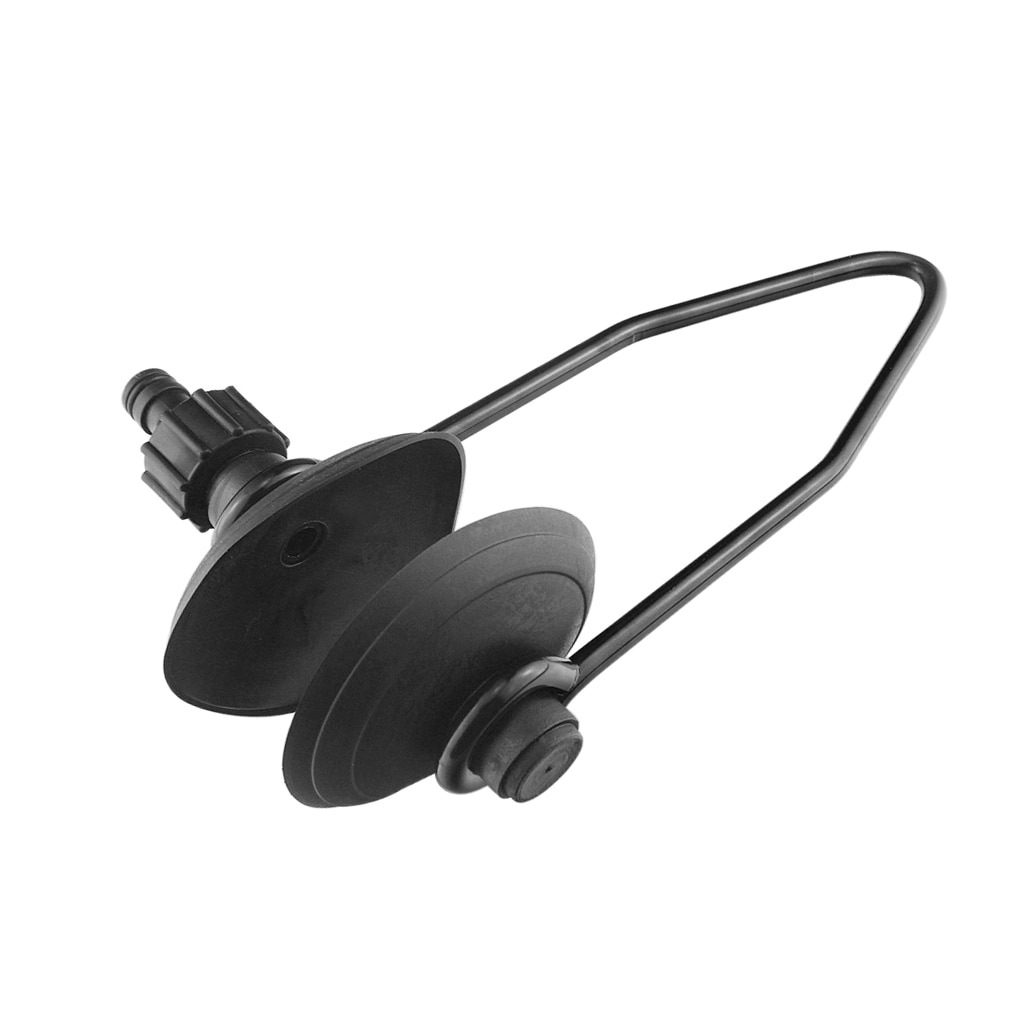 Single Flow Round Muff Motor Flusher Water Flushing Cleaning Tool Universal Fit for Boat Flush Away Sand Salt Outboard