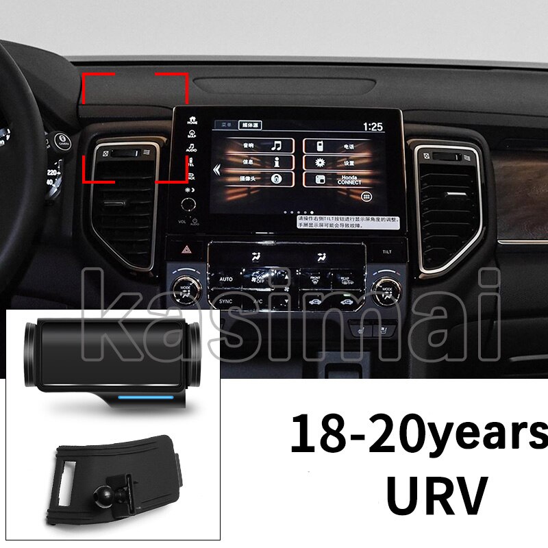 Specjalny uchwyt samochodowy do telefonu Honda Civic Accord XRV Crider Vezel Avancier URV CRV w samochodzie magnetyczny uchwyt do telefonu komórkowego dla iPhone: For URV