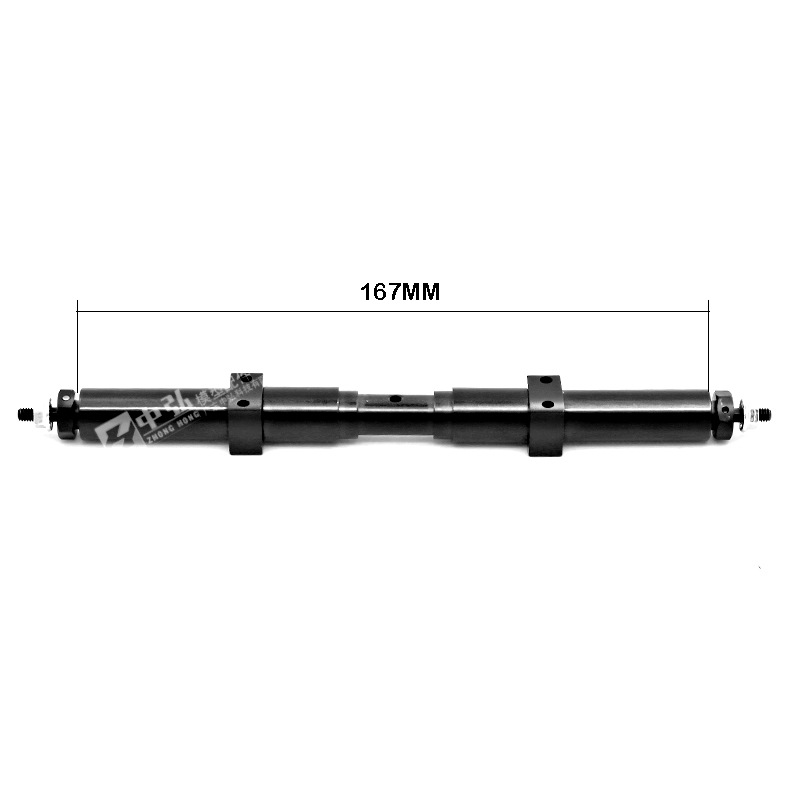 TAMIYA 1/14 RC Truck Car Metal Front Rear Axle Holder Bridge Hanger Beam Rear Bar Saddle Wheel Rim Hub Car Shell Buckle: Rear Axle 167