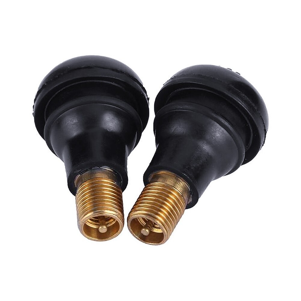 10/25/50Pcs TR412 Universal Car Vacuum Valve Stem without Valve for Rubber Copper Tire Motorcycle Air Valve