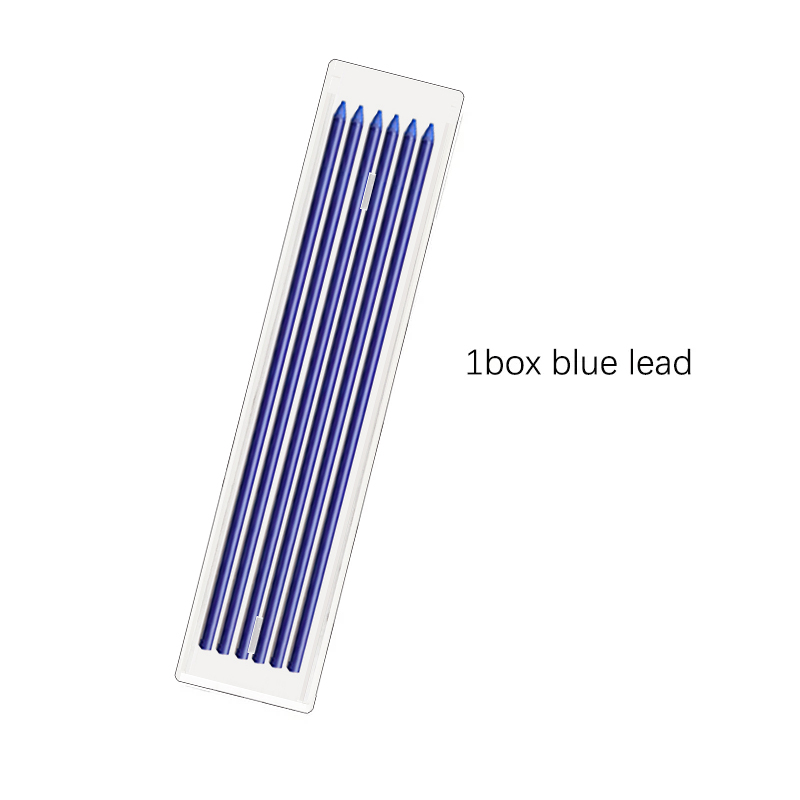 5 Colors 2.8mm Woodworking Automatic Pencil with Protective Cover Pencil Sharpener 2B Multi-Color Lead Deep Hole Marking Pen: plum