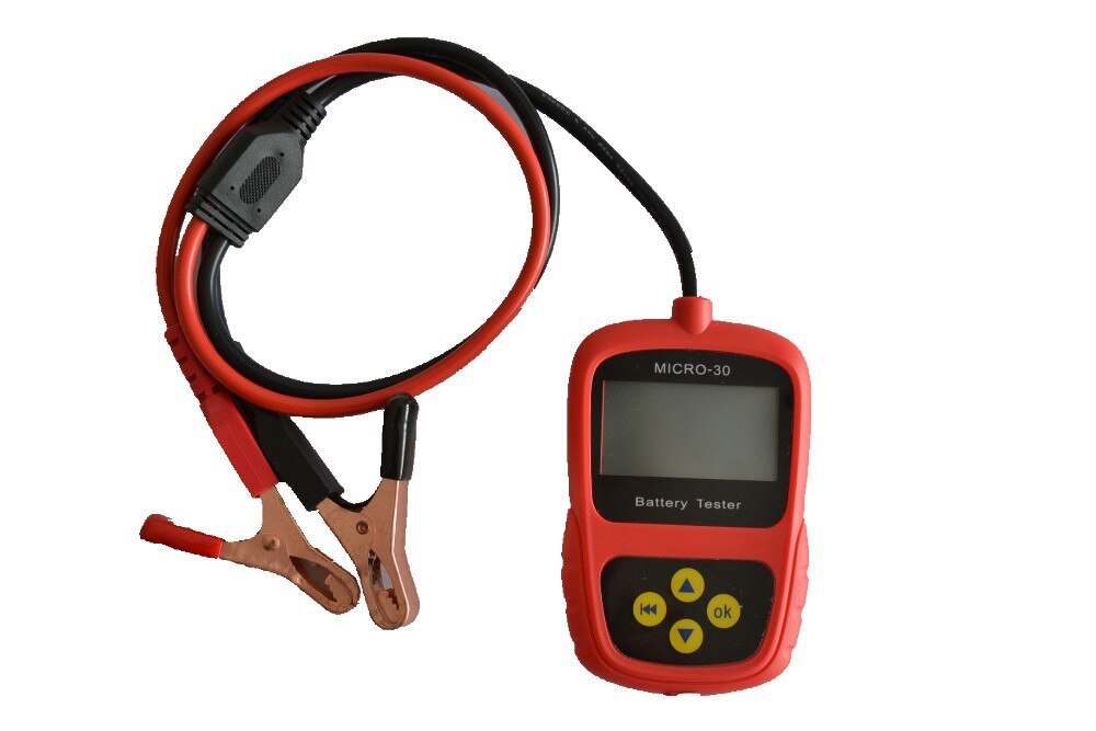 Newest2019 LANCOL Micro-30 moto voiture batterie charge 300 CCA testeur/Conductance mauvaise cellule testeur analyseur de Diagnostic
