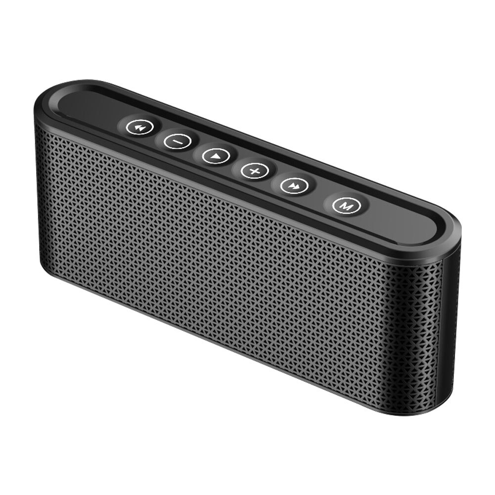 Stereo Power Bank Ondersteuning Tf-kaart Subwoofer Thuis Draagbare Touch Control Muziek Bluetooth Speaker Bass Luid HIFI Draadloze Mini