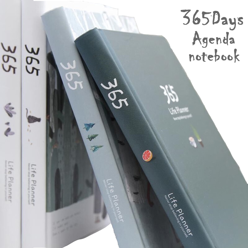 365 Dagen Dagboek Notebooks En Tijdschriften Voor School Kantoorbenodigdheden Dagelijkse Plan Jaarlijks Agenda 2022 Maandelijkse Leuke Blocnotes
