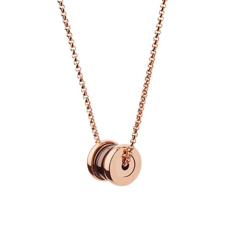 Original Brand Necklace Thin Waist Ceramic Necklace Female Spring Necklace Luxury Jewelry Christmas: J