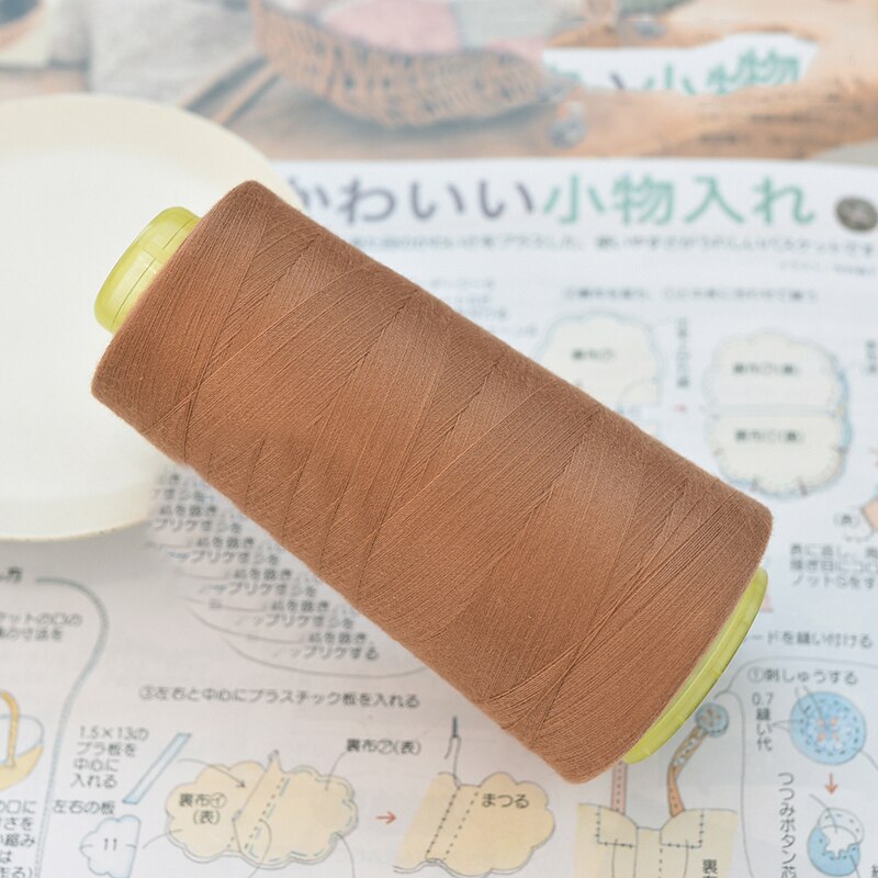 machine sewing garment sewing machine sewing accessories DIY manual 3000 yards: Black