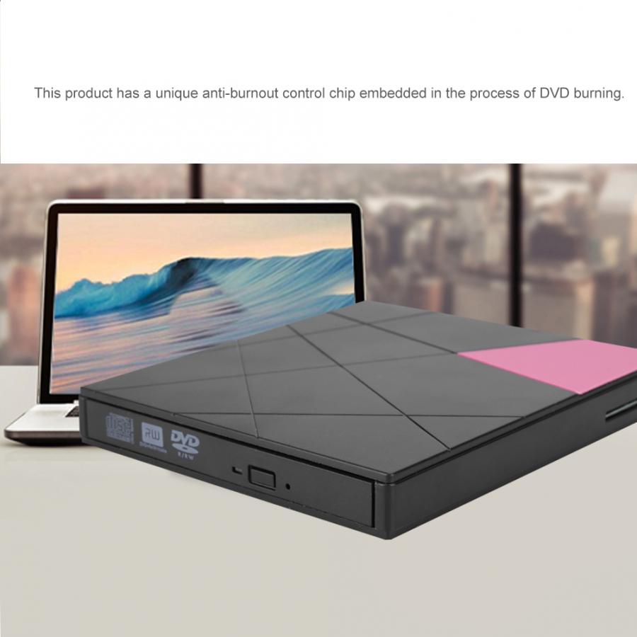 USB 3.0 External DVD Recorder Optical Drive for WI... – Grandado