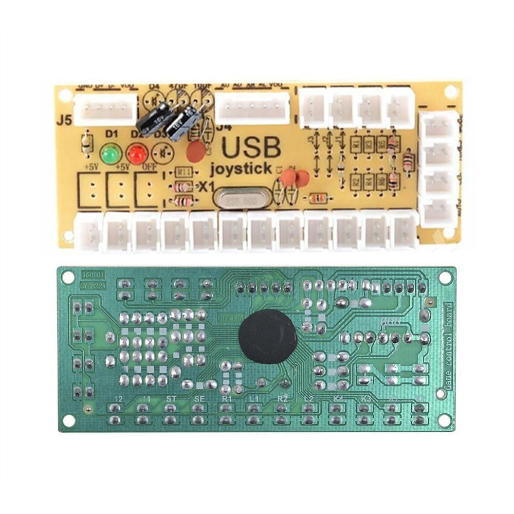 Codificador de Arcade USB, cero retardo, PC a Joystick, Cable de botón pulsador MAME Sanwa de 5 pines