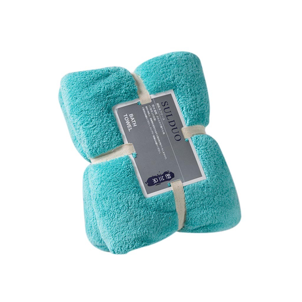 36 X 80 Cm Flannel Fleece Throw Blanket Soft Oversized Extra Large Bath Towels Daily Use Christmas Bedspread d#: Mint Green