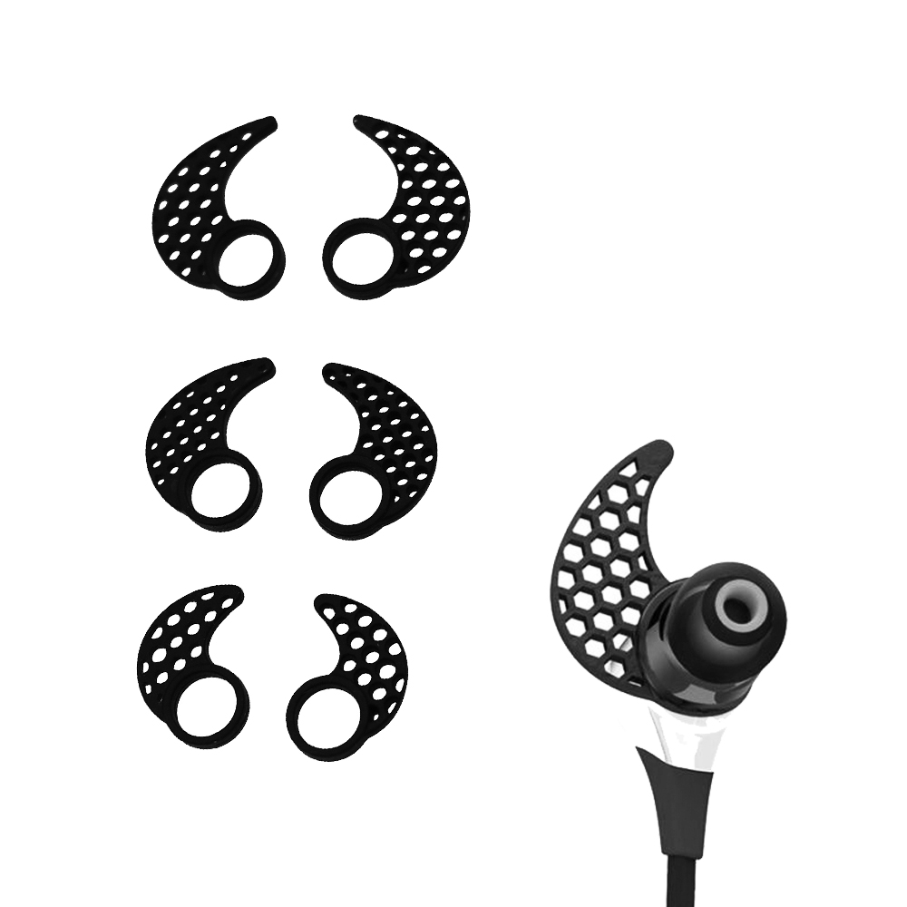 Silicone Earhooks Earbuds Ear Tips Ear Cushions For JayBird BlueBuds X X2 & X3 Bluetooth Sport Headset Replacement