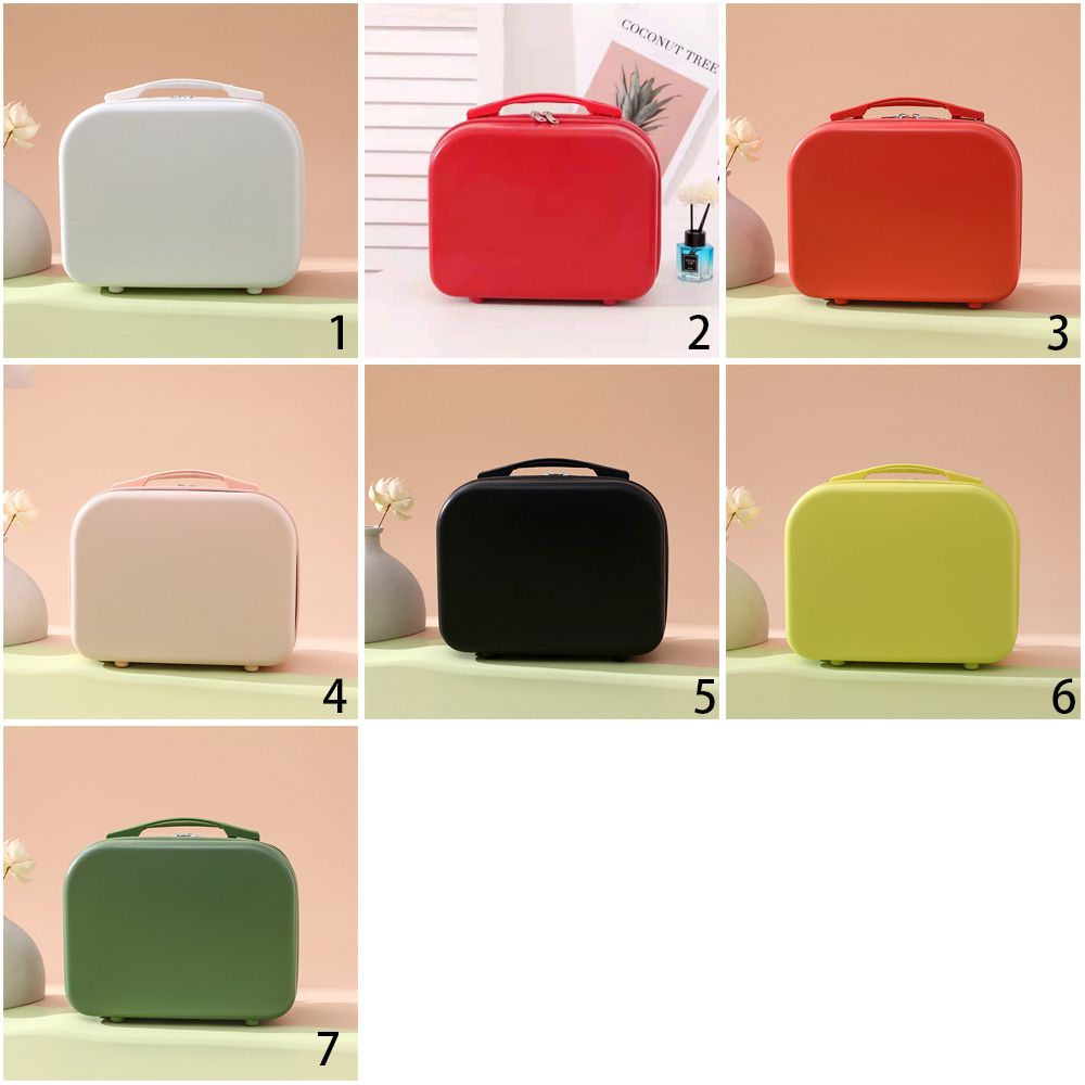 14 Inches Carry On Make Up Bag Luggage Travel Bags Women Suitcases Portable Mini Suitcase Cosmetic Case