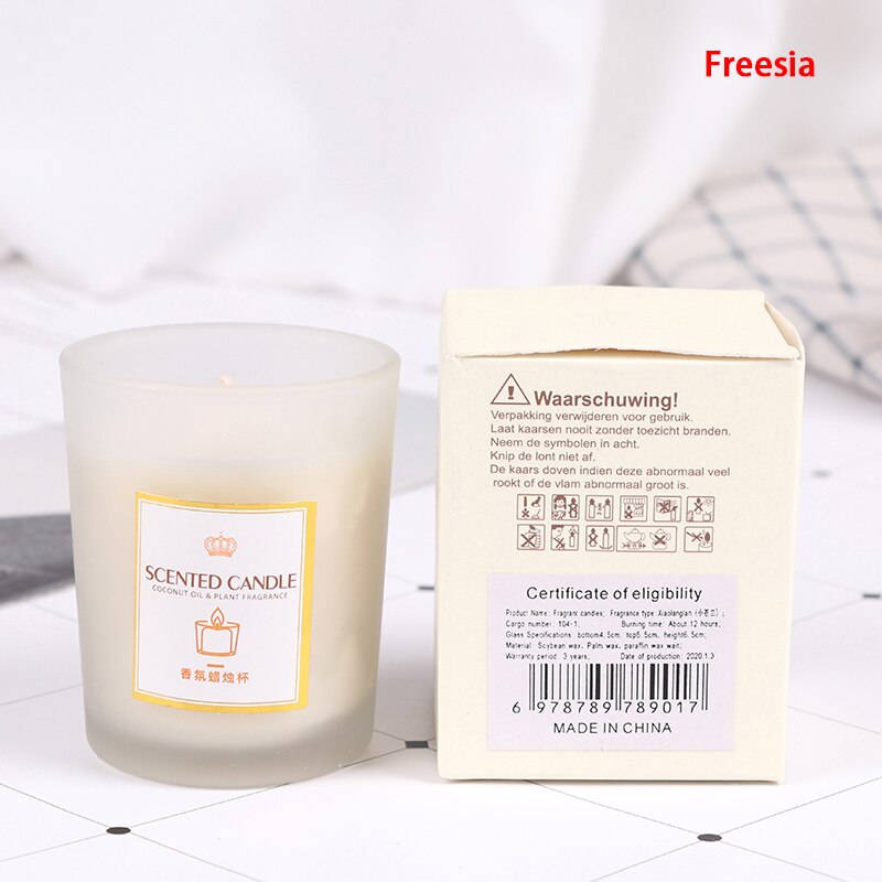 Geurkaarsen Citroen Lavendel Rose Home Decoratie Bruiloft Kaarsen Ontspannen Soja Wax Aromatherapie: N6