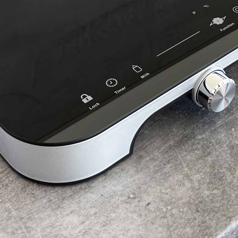 Hob induction 1 Fire RED ROCK Black 1800W