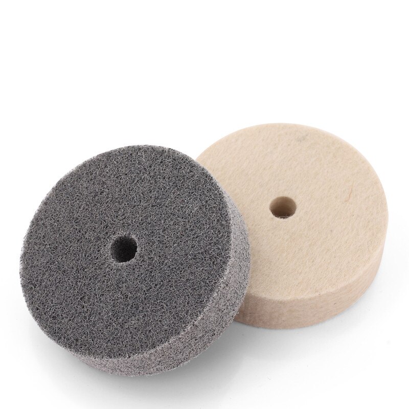 3 inch fiber wheel nylon polishing wheel table grinder small grinding wire wheel wool mirror polishing piece.