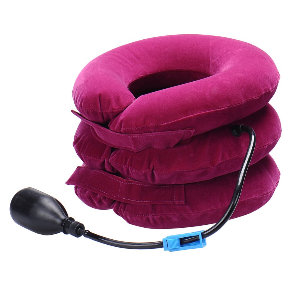 Terapia di trazione del collo gonfiabile supporto della Vertebra barella del collo dolore trazione cervicale supporto cuscino assistenza sanitaria: 11