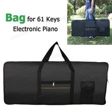 Waterproof Electronic Organ Oxford Fabric Portable Bag 100cm*40cm*16cm for 61 Keyboards Piano Electronic Organ Bag