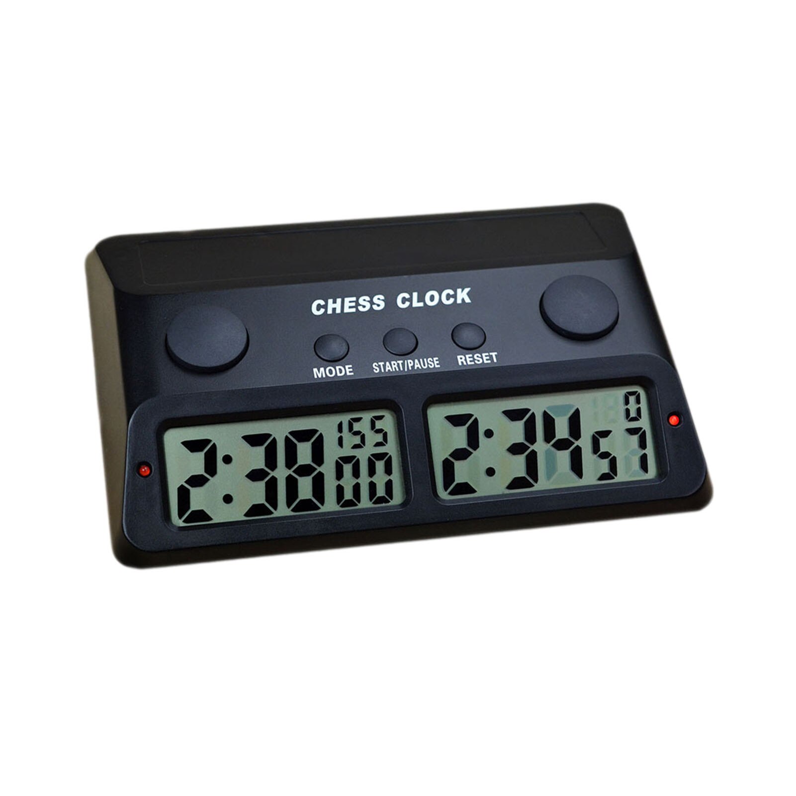 Three-in-one Chess Clock Game Punctual Analog Chess Clock Timer Ringing Accessories Educational Toys: Black