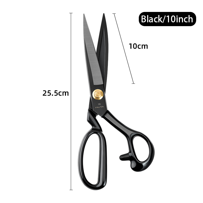 WUTA-Tijeras profesionales para cortar cuero, tijeras de Metal de alta resistencia, tijeras de costura, herramientas de artesanía, herramientas para cuero: Gris oscuro