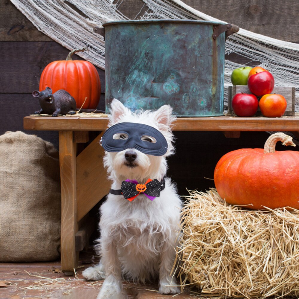 5Pcs Halloween Party Honden Kraag Huisdieren Kraag Huisdieren Stropdas Creatieve Honden Stropdas