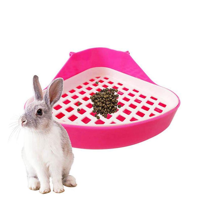 Small Poo Tray Rabbit Rabbit Toilet Litter Tray,Small Animal Toilet Corn... – Grandado