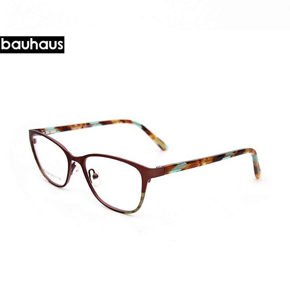 PA-1826 Vrouwen Retro Brilmontuur Ultralight Eye Bijziendheid Recept Bril Acetaat Bril Benen: C1