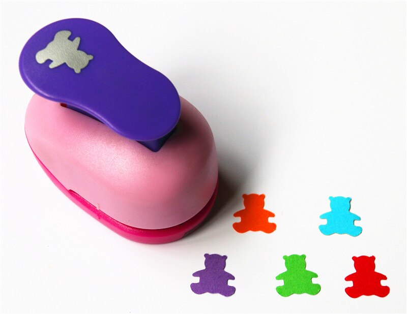 shapes paper punch 15mm 5/8'' shapes craft punch diy puncher paper cutter scrapbooking punches scrapbook S29: Bear