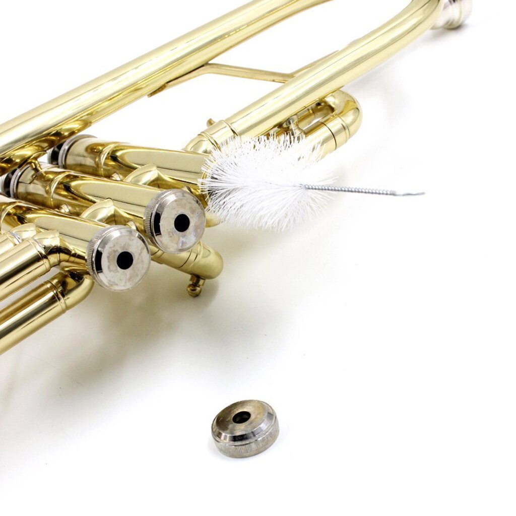 3X Mondstuk Borstel Trompet Schoonmaken Onderhoud Kit Voor Muziekinstrument