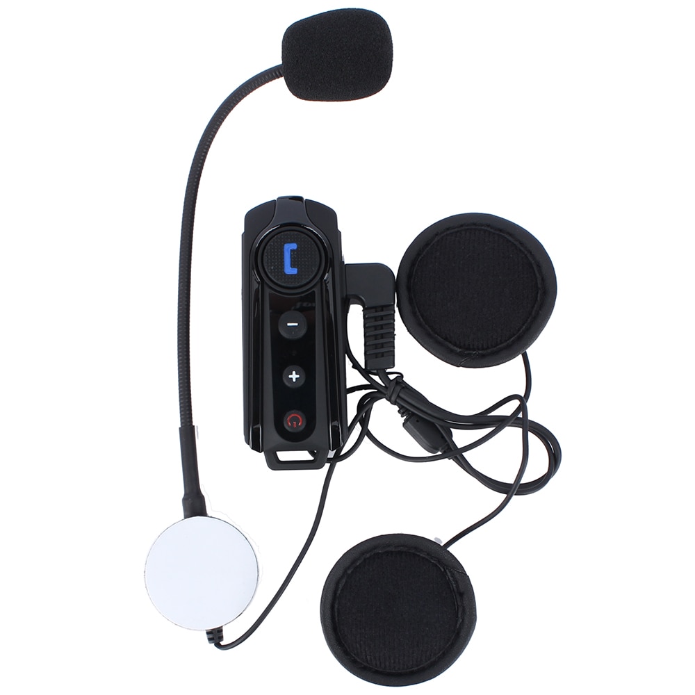 1000 M BT Interphone Waterdicht Bluetooth Motorhelm Intercom Headset met FM Radio Stereo muziek
