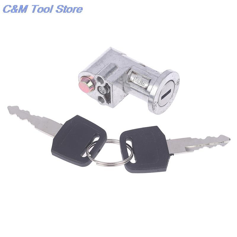 Universele Batterij Chager Mini Slot Met 2 Sleutels Voor Motorfiets Elektrische Fiets Scooter E-Bike Elektrische Lock Hoge Prestaties