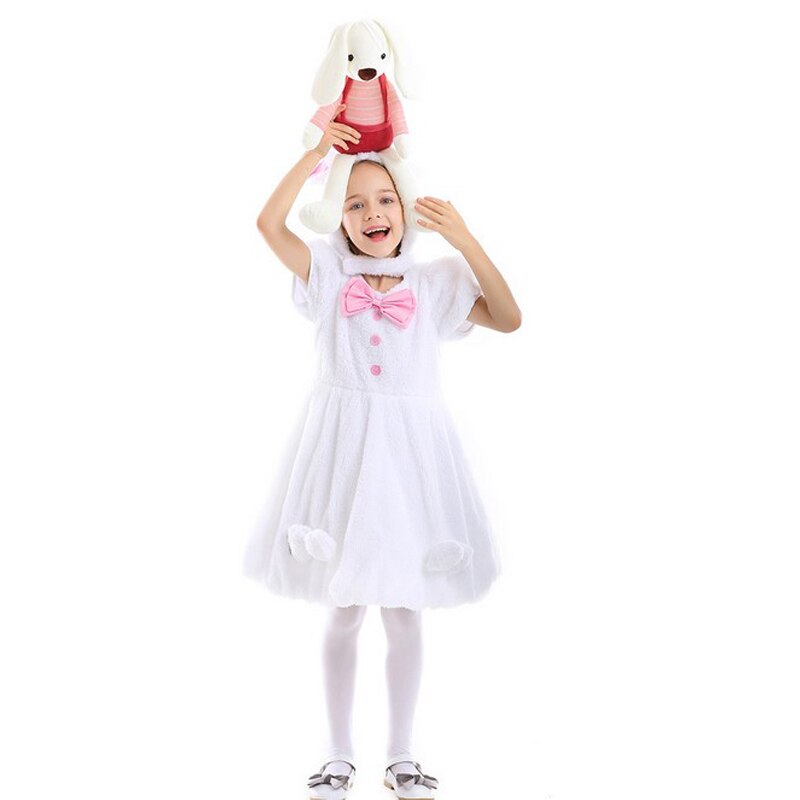 Nette Kinder Ostern Bunny Kostüm Mädchen Karneval Party Bühne Dance Kaninchen Kleid