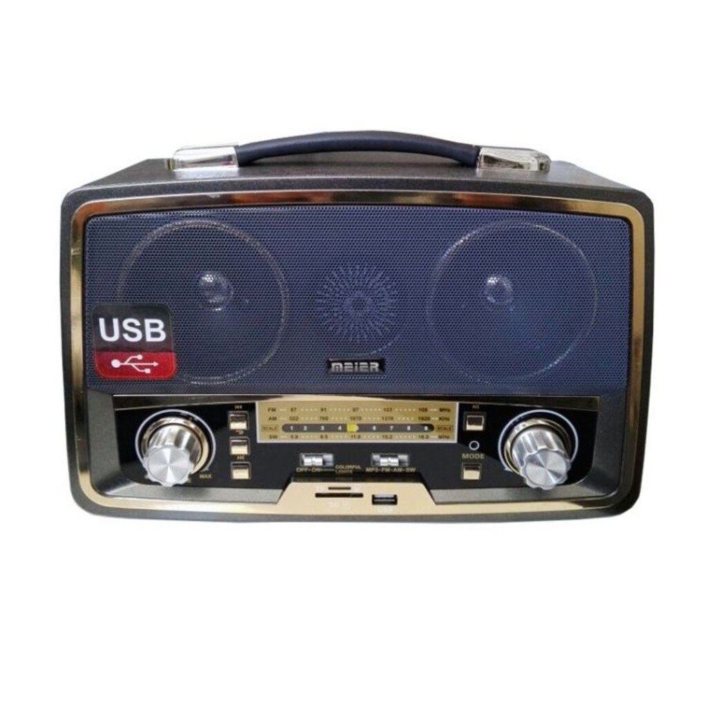 Kemai MD-1701BT USB/SD/Bluetoothlu recargable grande Radio