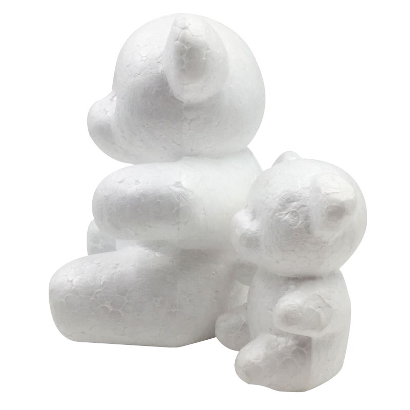 15*10cm modélisation polystyrène polystyrène mousse ours modèle fait à la main matériel bricolage ours fête de noël décoration fournitures